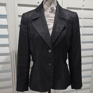 Tahari Charcoal Women's Blazer